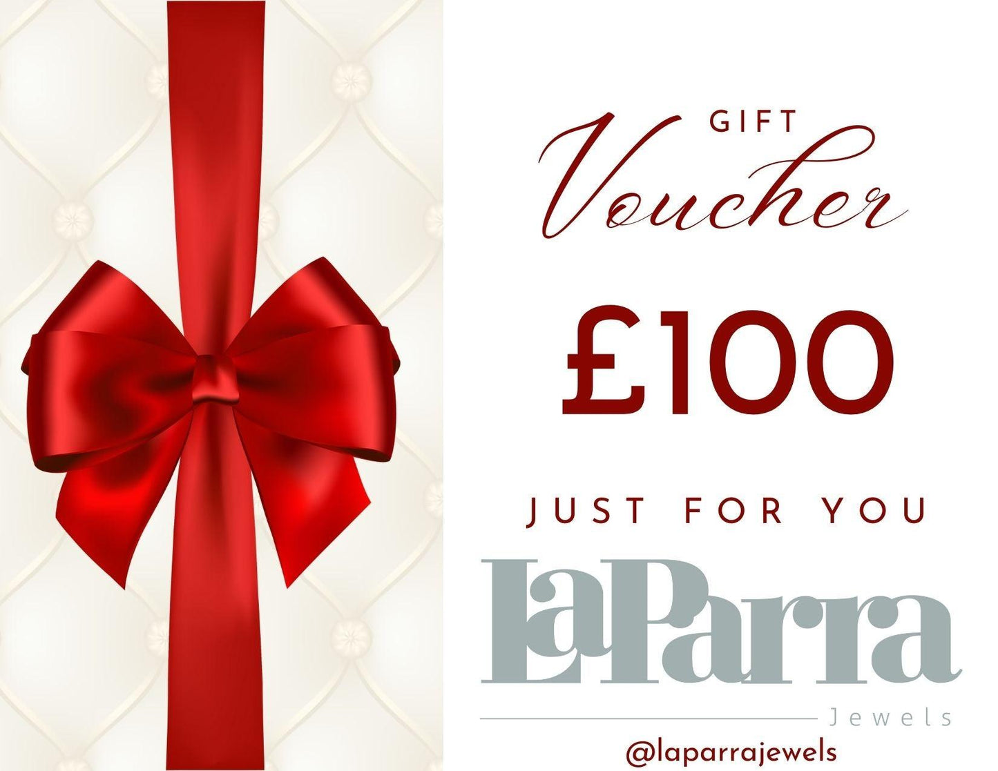 LaParra Jewels Gift Card - LaParra Jewels-BESPOKE HAND MADE JEWLERY LONDON