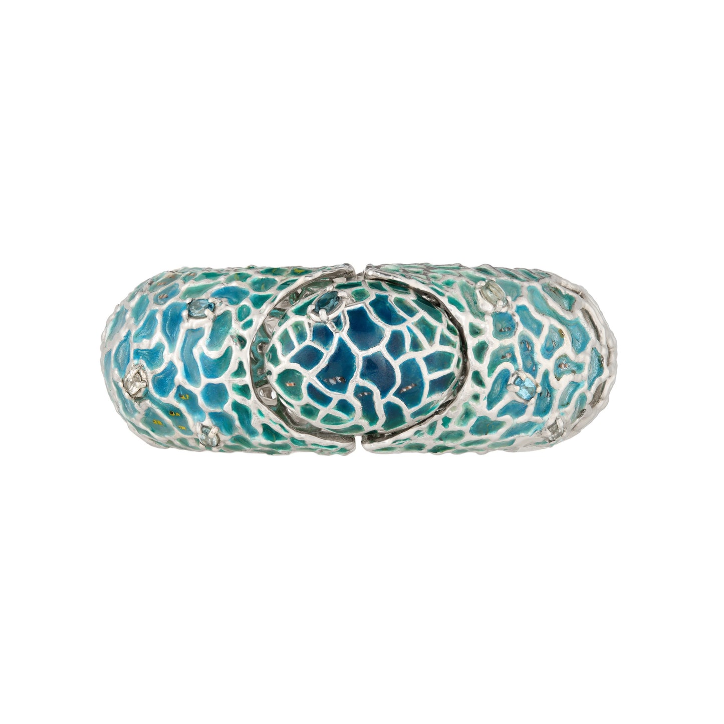 The Neptune Cuff - LaParra Jewels-bespoke and one of a kind fine jewellery-london