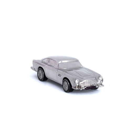 Gold and diamonds Toy car, Aston Martin DB5 - LaParra Jewels-BESPOKE HAND MADE JEWLERY LONDON